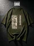 기생충 — The Climb & The Fall | Oversized Graphic Tee